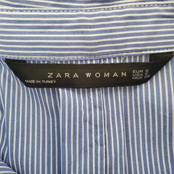 Zara Tassled Button Down Shirt - Picture 7 of 7